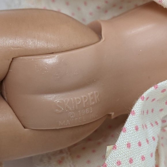 Vintage Barbie Straight Leg Skipper Doll Dreamtime Pajamas - Picture 11 of 11